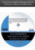 VW Dvd Harti Navigatie Volkswagen RNS 510 VW Passat Vw Tiguan Skoda EUROPA 2022