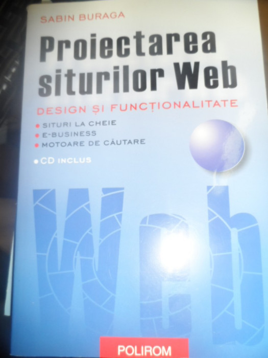 Proiectarea Siturilor Web - Sabin Buraga ,548714