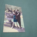 CARTE POSTALA FELICITARE INTERBELICA NECIRCULATA, Printata