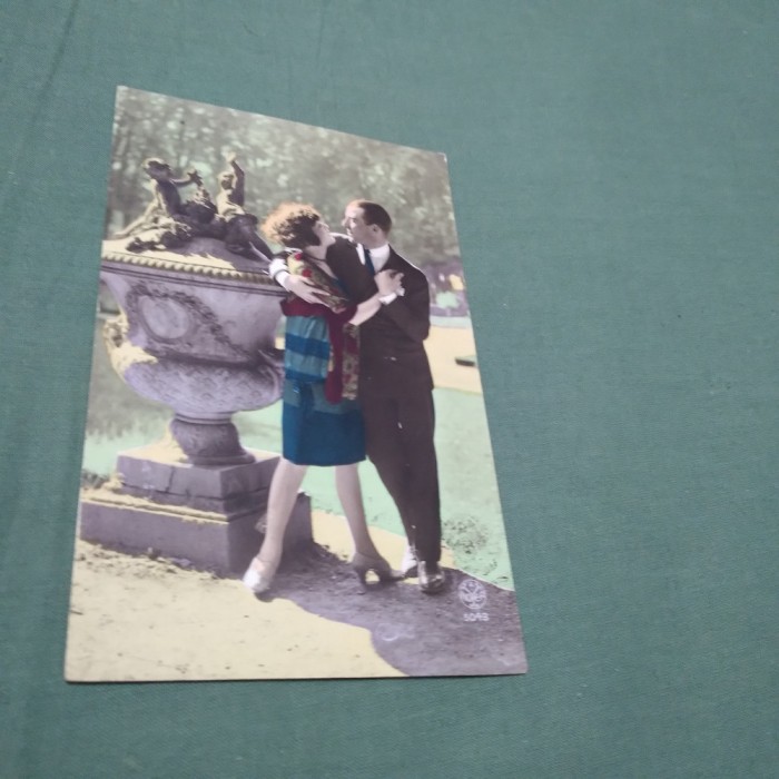 CARTE POSTALA FELICITARE INTERBELICA NECIRCULATA