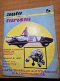 revista autoturism mai 1970 - harta traseelor turistice si terenurilor de camping din romania,moskvici