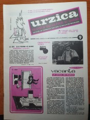 revista urzica 15 septembrie 1977 - revista de satira si umor