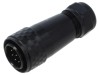 Conector circular WEIPU SA2010/P9IIB-1 mufă tată 9 pini IP67 5A 500V 8-12mm