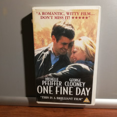 caseta VHS Originala Film - ONE FINE DAY - (1996/WARNER/UK) - ca Noua