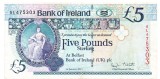 Irlanda 5 Pounds 2013 P-86 Seria AL475303