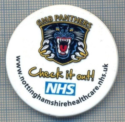 AX 638 INSIGNA- GMB PANTHERS -PANTERELE DIN NOTTINGHAM -CLUB BRITANIC DE HOCHEI foto