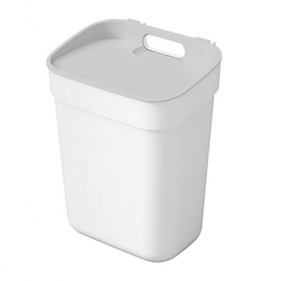 Cos de gunoi, Curver, plastic, alb, 10 L, 25x18.6x32.9 cm GartenVIP DiyLine foto