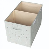 Cufar pliabil pentru camera copiilor, material reciclat Terrazzo Green, 3 Sprouts