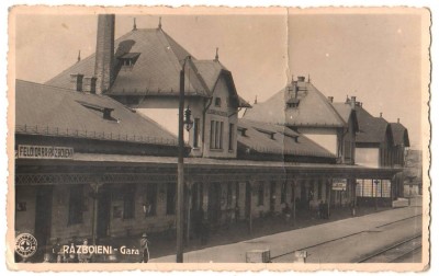 SV * Feldioara - Razboieni * GARA * 1939 foto