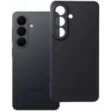 Husa MagSafe pentru Samsung Galaxy S26 S942, OEM, Silicone Mag, Neagra