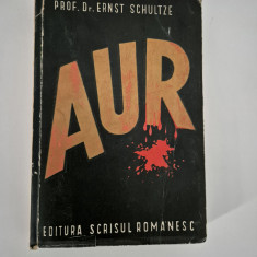Carte veche Ernst Schultze Aur
