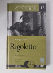 Rigoletto - Verdi - Mari Spectacole de Opera nr 13 - Biblioteca Adevarul - CD + DVD + Carte/brosura de prezentare