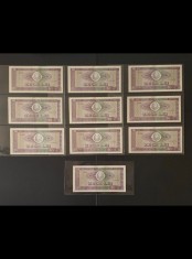 10 lei 1966 Serii consecutive