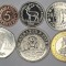 MAURITIUS Set / Lot 1 , 6 Monede : 5 Cents 2017 + 1/2 Rupee 2016 + 1 Rupee 2020 + 5 Rupees 2018 + 10 Rupees 2019 + 20 Rupees 2020