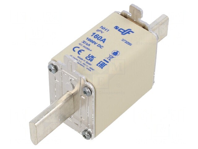 Siguranţă ceramică 160A 1kVDC NH1