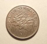 REPUBLICA CENTRAFRICANA 100 FRANCI 1971 RAR