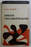 Essais philosophiques: philosophie et probl&egrave;mes de notre temps... / Karl Jaspers