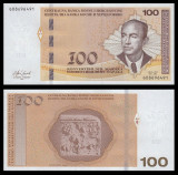 BOSNIA HERTEGOVINA █ bancnota █ 100 Konvertibilnih Marka █ 2017 █ P-86 BiH █ UNC