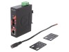 Convertor Media Antaira IMC-C1000-M-T Ethernet Fibra Optica Multimod, 1x SC, 1x RJ45, IP30, 12-48V DC