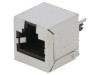 Soclu RJ45 Cat 6 Ecranat 8p8c THT, ENCITECH