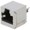 Soclu RJ45 Cat 6 Ecranat 8p8c THT