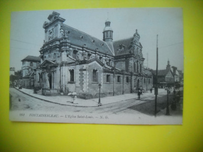 HOPCT 54563 BISERICA SF LOUIS - FONTAINBLEAU -FRANTA ALTADATA-NECIRCULATA foto