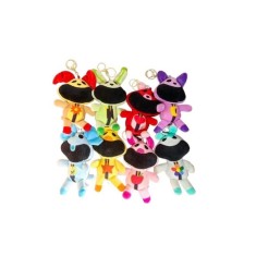 Set brelocuri figurină Z&acirc;mbitoare Creaturi, multicolor, 8 piese, 20 cm