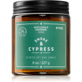 Gentlemen&#039;s Hardware Smoke &amp; Cypress lum&acirc;nare parfumată 227 g