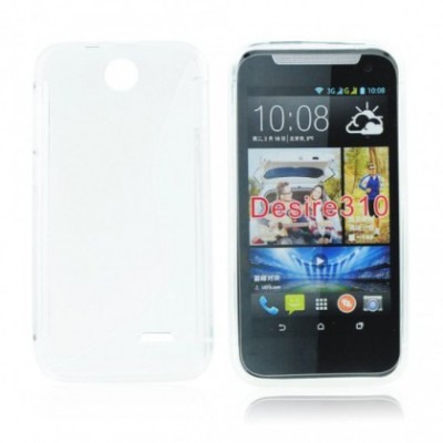 Husa Silicon S-Line HTC Desire 310 Transparent foto