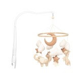 Neno leo &ndash; carusel pentru pătuț cu suport de prindere