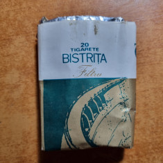 pachet tigari de colectie - bistrita - din anii '60 - '70 - nu contine tigari