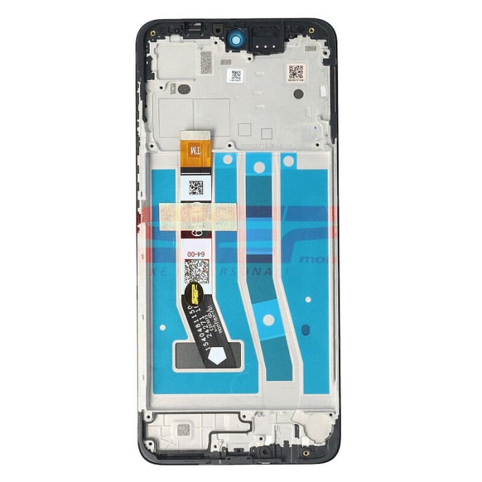 LCD+Touchscreen cu Rama MOTOROLA Moto G55 BLACK Original Service Pack