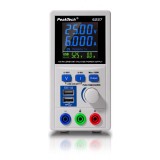 Sursa de alimentare, PEAKTECH, PKT-P6227, LED, 1 canale, pentru dezvoltarea și testarea plăcilor de circuite imprimate (PCB), Preselectie tensiune si