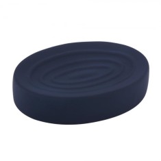 Savoniera din ceramic cauciucata, Negru