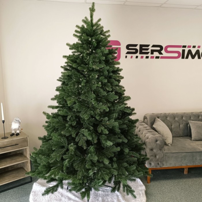 Brad artificial Christmas Deluxe by Sersimo, Kovalivska verde, 3D, 230cm Household NewTrend