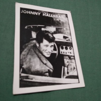 FOTO TIP 9/6CM JOHNNY HALLYDAY foto