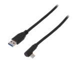 Cablu USB A la USB C &icirc;n unghi