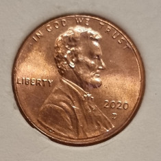 1 cent USA - SUA - 2020 D
