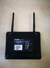 Router Wireless N 300Mbps D-Link DIR-615 cu 4 porturi 10/100 Switch foto