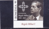 REGELE MIHAI ,SERIE COMPLETA CU TABS,2017,Lp.2173,MNH., Regi, Nestampilat