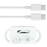 OEM (DG977W) - Cablu Date si Incarcare, USB-C, 25W, 3A, 1m, White [bulk]