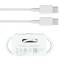 OEM (DG977W) - Cablu Date si Incarcare, USB-C, 25W, 3A, 1m, White [bulk]