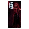 Husa compatibila cu Oppo A5 (2020) model Scarlet Witch, Silicon, TPU, Viceversa, Transparent, Carcasa