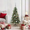 VidaXL Brad de Crăciun artificial cu ramuri articulare Verde 120 cm 3397392