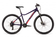 Bicicleta DEMA TIGRA 7 27.5 dark violet-red 16&amp;#039; 2 x 9 v foto