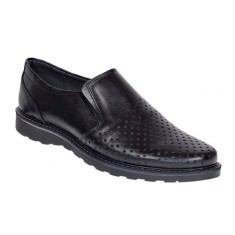 Pantofi barbati de vara din piele naturala cu perforatii GKR506N