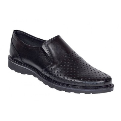Pantofi barbati de vara din piele naturala cu perforatii GKR506N foto