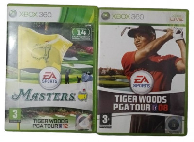 Joc XBOX 360 Tiger Woods PGA Tour 08 + 12 Masters foto