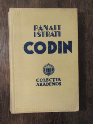 Codin - Panait Istrati (1935) foto