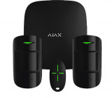 KIT alarma AJAX - Centrala, 2 senzori si telecomanda, Wireless